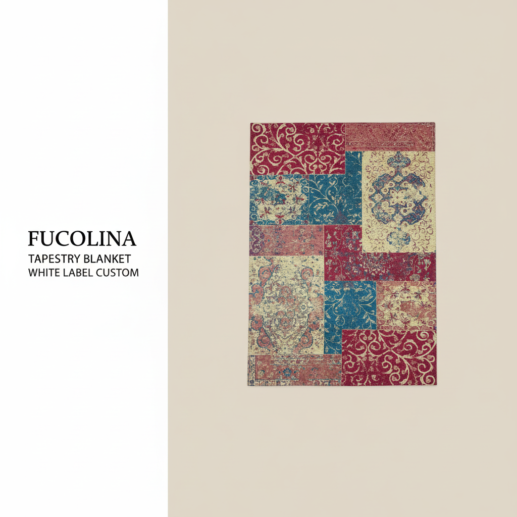 FUCOLINA Tapestry Blanket - Studio Pure Background