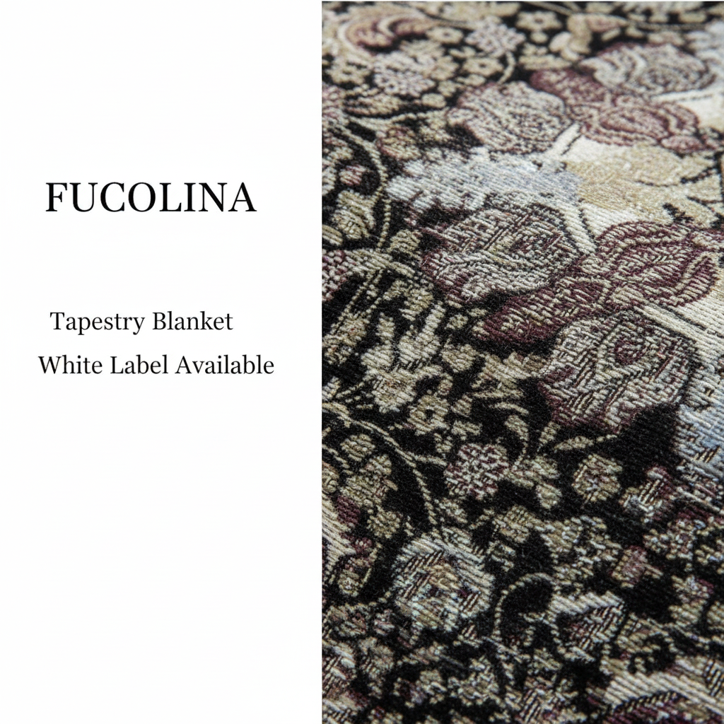 FUCOLINA Tapestry Carpet - Textile Detail Macro