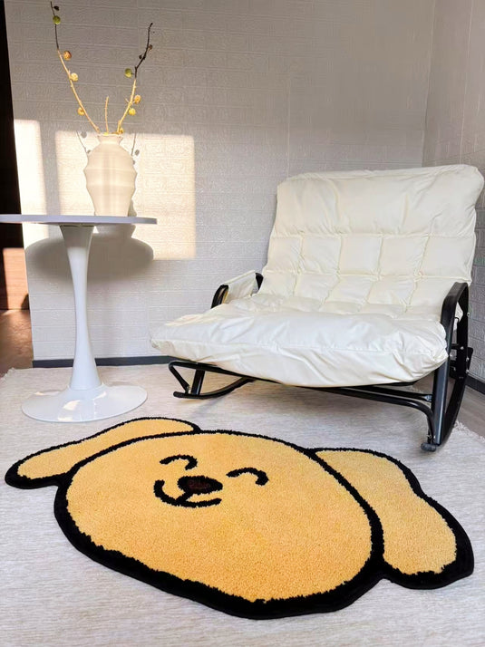 Sanrio - Style Cute Dog - Shaped Carpet - Fucolina