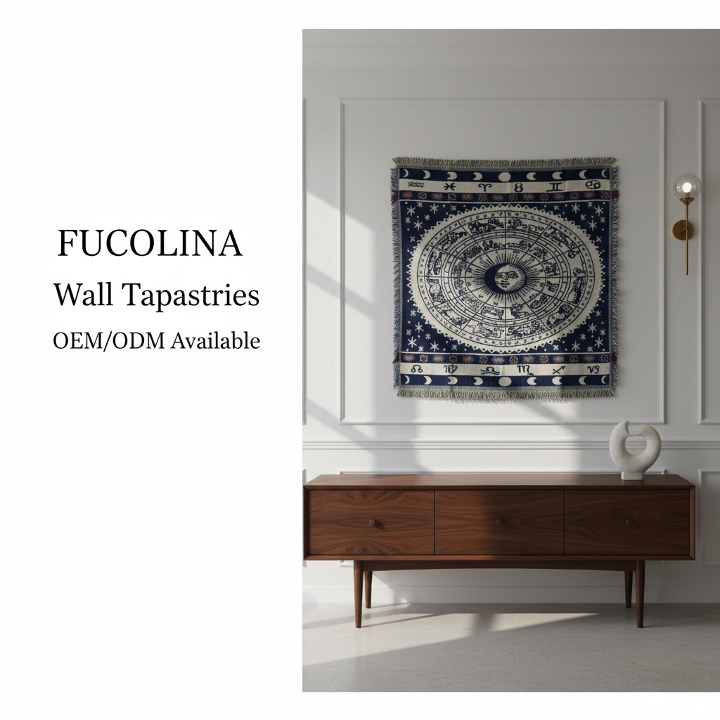 Wall Tapestry Interior Scene